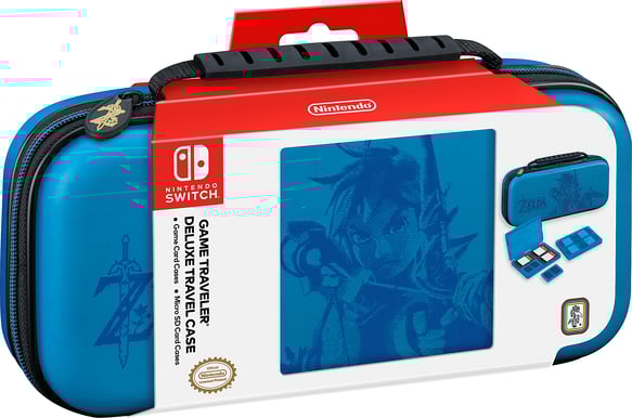 Nintendo Switch Deluxe Travel Case Zelda Blå