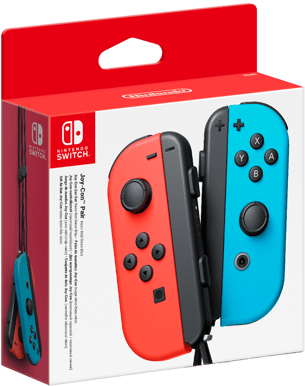 Nintendo Joy-Con Controllers Pair Neon Röd/Blå