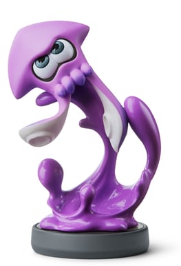 amiibo Inkling Squid (Neon Purple)