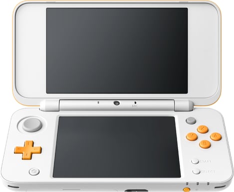 Nintendo New 2DS XL - Vit/Orange