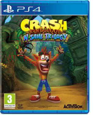 Crash Bandicoot: N. Sane Trilogy - PS4