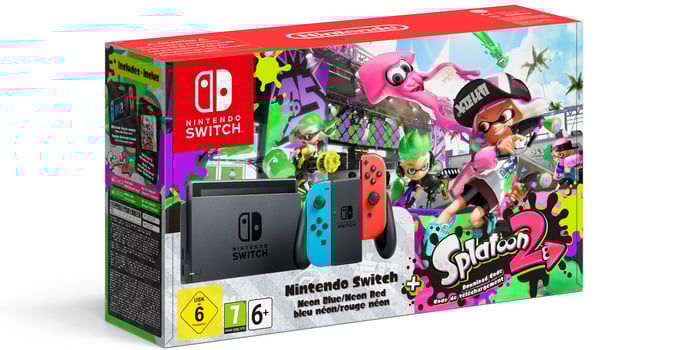 Nintendo Switch - Konsol - Splatoon 2 Bundle