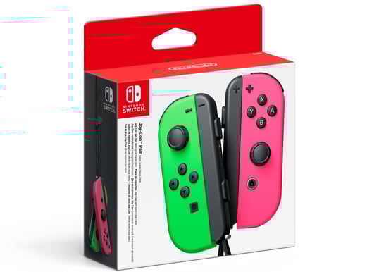 Nintendo Joy-Con Controller Pair - Neon Grön/Rosa