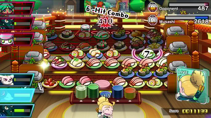 Sushi Striker: Way of the Sushido - Switch