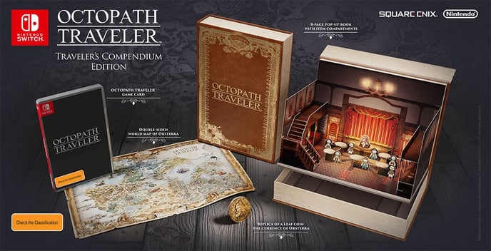 Octopath Traveler Compendium Edition - Switch JUL19 (13 st)