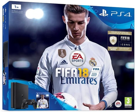 Sony PS4 Playstation Slim 1TB + FIFA 18