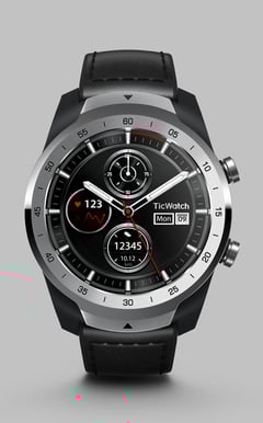 Ticwatch Pro Liquid Metal Silver
