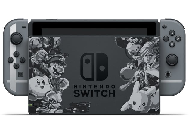 Nintendo Switch - Konsol - Super Smash Brothers Ultimate - Limited Edition