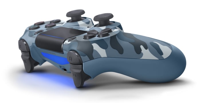 Sony DualShock 4 v2, Blue Cammo