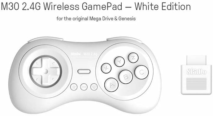 8Bitdo M30 White