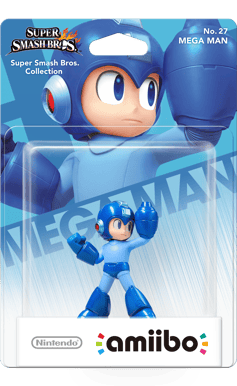 amiibo No. 27 Mega Man (Smash Bros Collection)