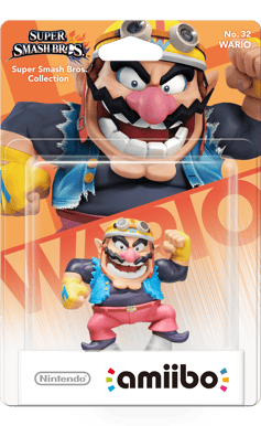 amiibo No. 32 Wario (Smash Bros Collection)