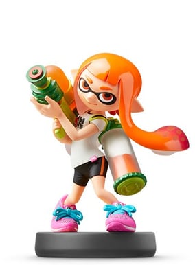 amiibo No. 64 Inkling (Smash Bros Collection)