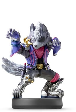 amiibo No. 63 Wolf (Smash Bros Collection)