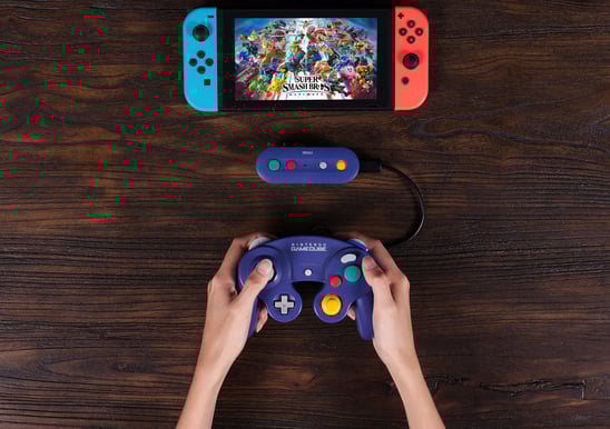 8Bitdo GBros (Trådlös Switch-adapter för klassiska kontroller)