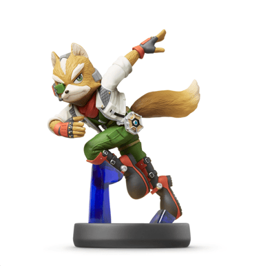 amiibo No. 06 Fox McCloud (Smash Bros Collection)