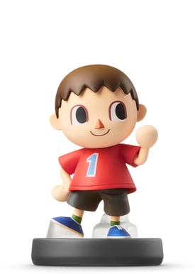 amiibo No. 09 Villager (Smash Bros Collection)