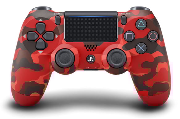 Sony DualShock 4 v2, Red Camo
