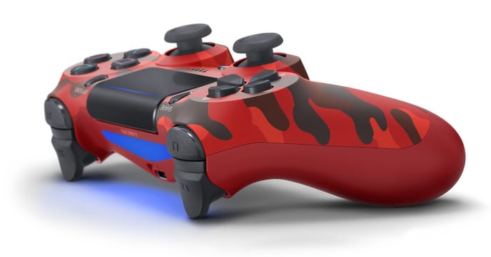 Sony DualShock 4 v2, Red Camo