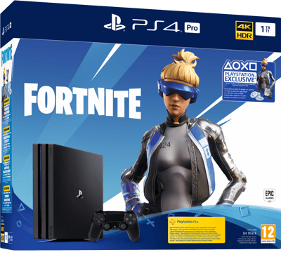 Sony PS4 Playstation 4 Pro Fortnite Bundle