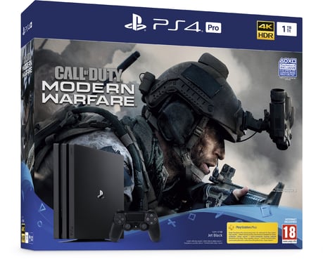 Sony PS4 Playstation 4 Pro 1TB Call of Duty Modern Warfare