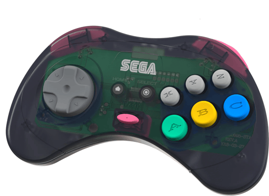 Retro-Bit SEGA MD 8-B 2.4G M2 Grey
