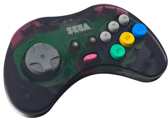 Retro-Bit SEGA MD 8-B 2.4G M2 Grey