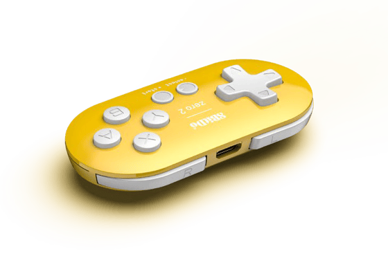 8Bitdo Zero2 Yellow Edition