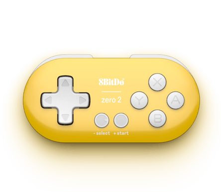 8Bitdo Zero2 Yellow Edition