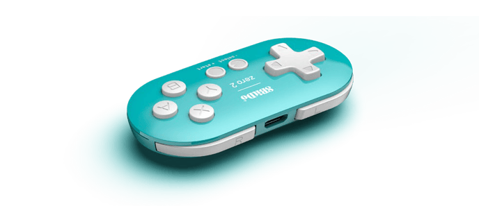 8Bitdo Zero2 Turquoise Edition