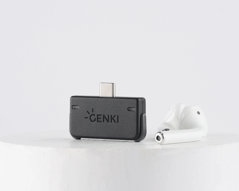 Genki Audio Adapter BT Grå