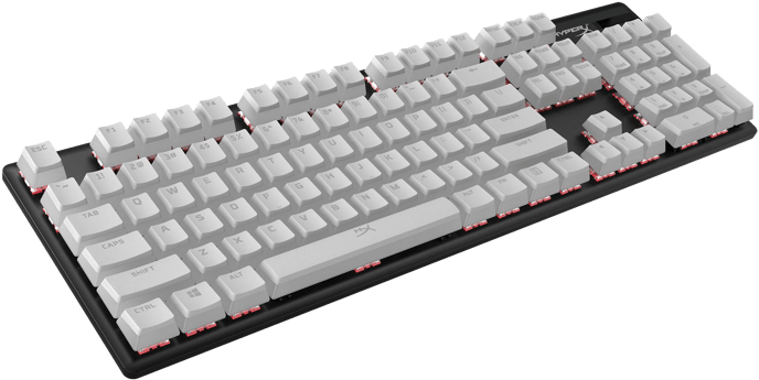 HyperX Pudding Keycaps Vit US Layout