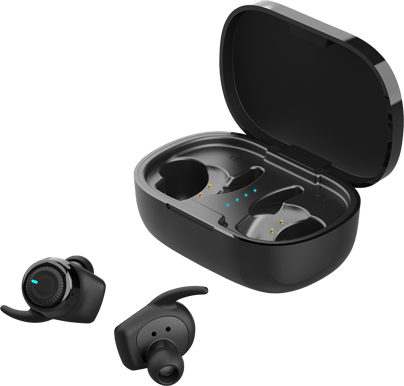 STREETZ In-Ear Sport True Wireless Svart