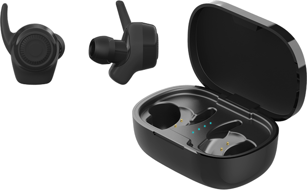 STREETZ In-Ear Sport True Wireless Svart