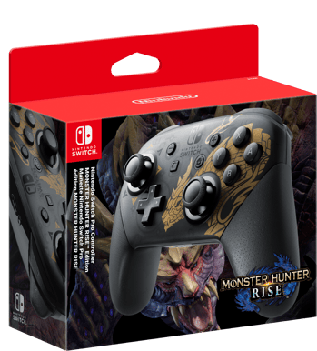 Nintendo Switch Pro Controller - Monster Hunter Rise
