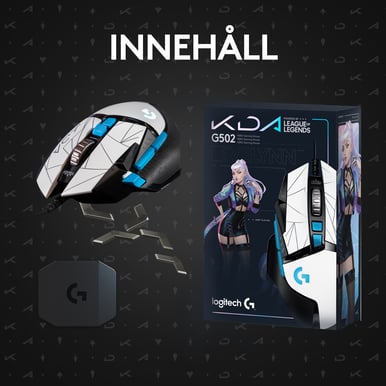 Logitech G502 Hero LOL K/DA