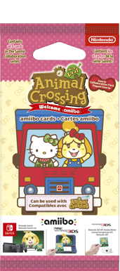 amiibo Kort: Animal Crossing Welcome amiibo! Sanrio Collaboration