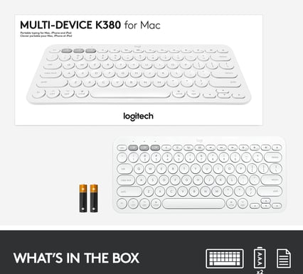 Logitech K380 för Mac Vit