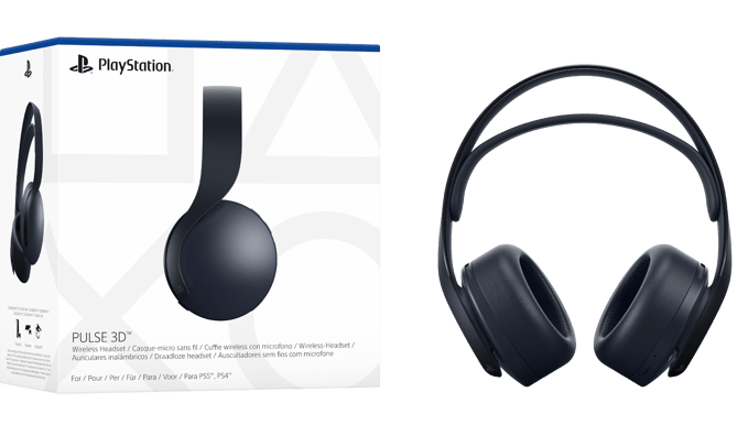 Sony Playstation 5 Pulse 3D Wireless Headset Svart