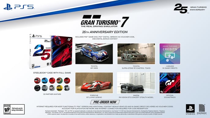 Gran Turismo 7 25th Anniversay Edition- PS5