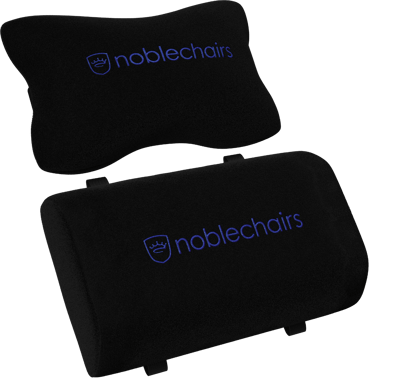 noblechairs EPIC Compact Svart/Grå/Blå