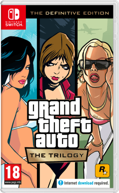 Grand Theft Auto: The Trilogy - The Definitive Edition - Switch