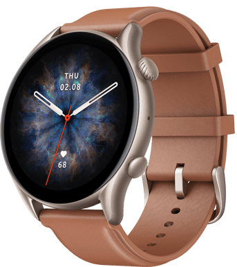 Amazfit GTR 3 Pro Brown Leather