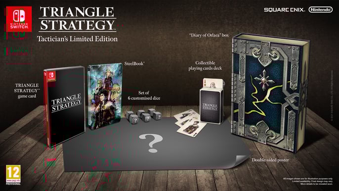 TRIANGLE STRATEGY: Tactician's Limited Edition - Switch