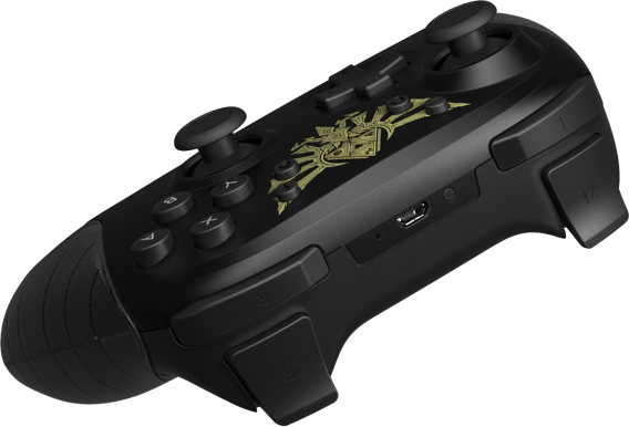 Hori Wireless Pro Controller Zelda/Svart