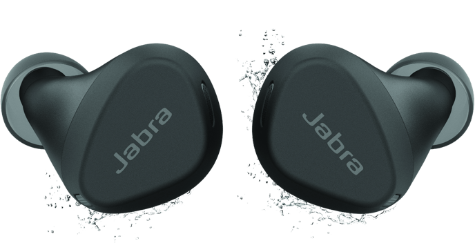 Jabra Elite 4 Active Svart