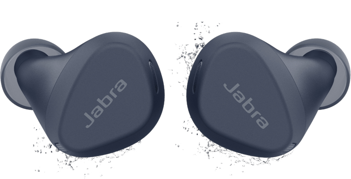 Jabra Elite 4 Active Marinblå