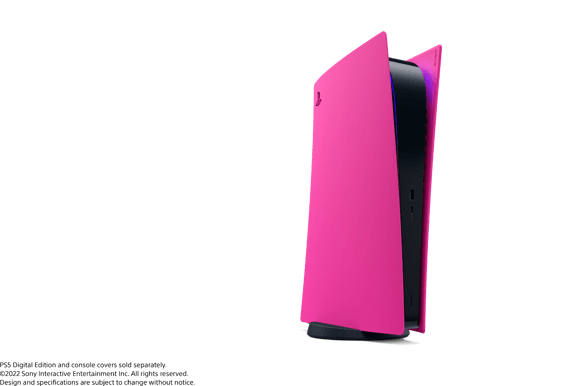 Sony Playstation 5 Digital Cover Nova Pink
