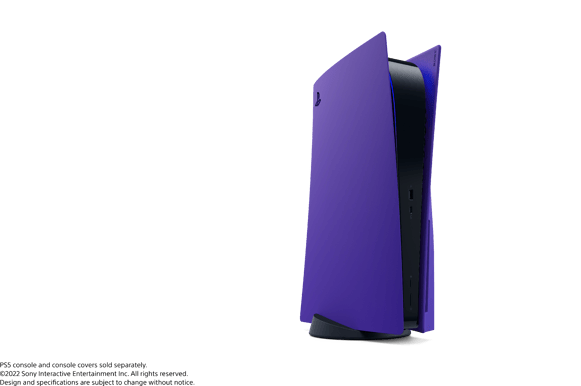 Sony Playstation 5 Cover Galactic Purple