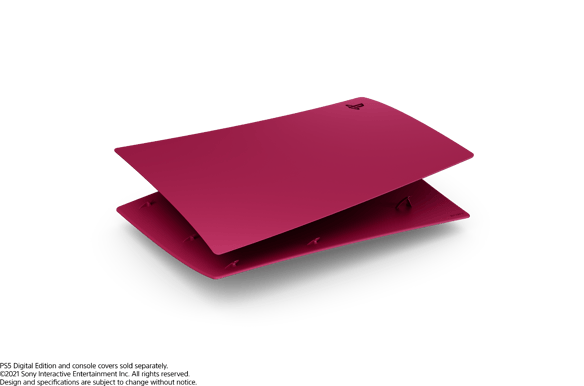 Sony Playstation 5 Digital Cover Cosmic Red